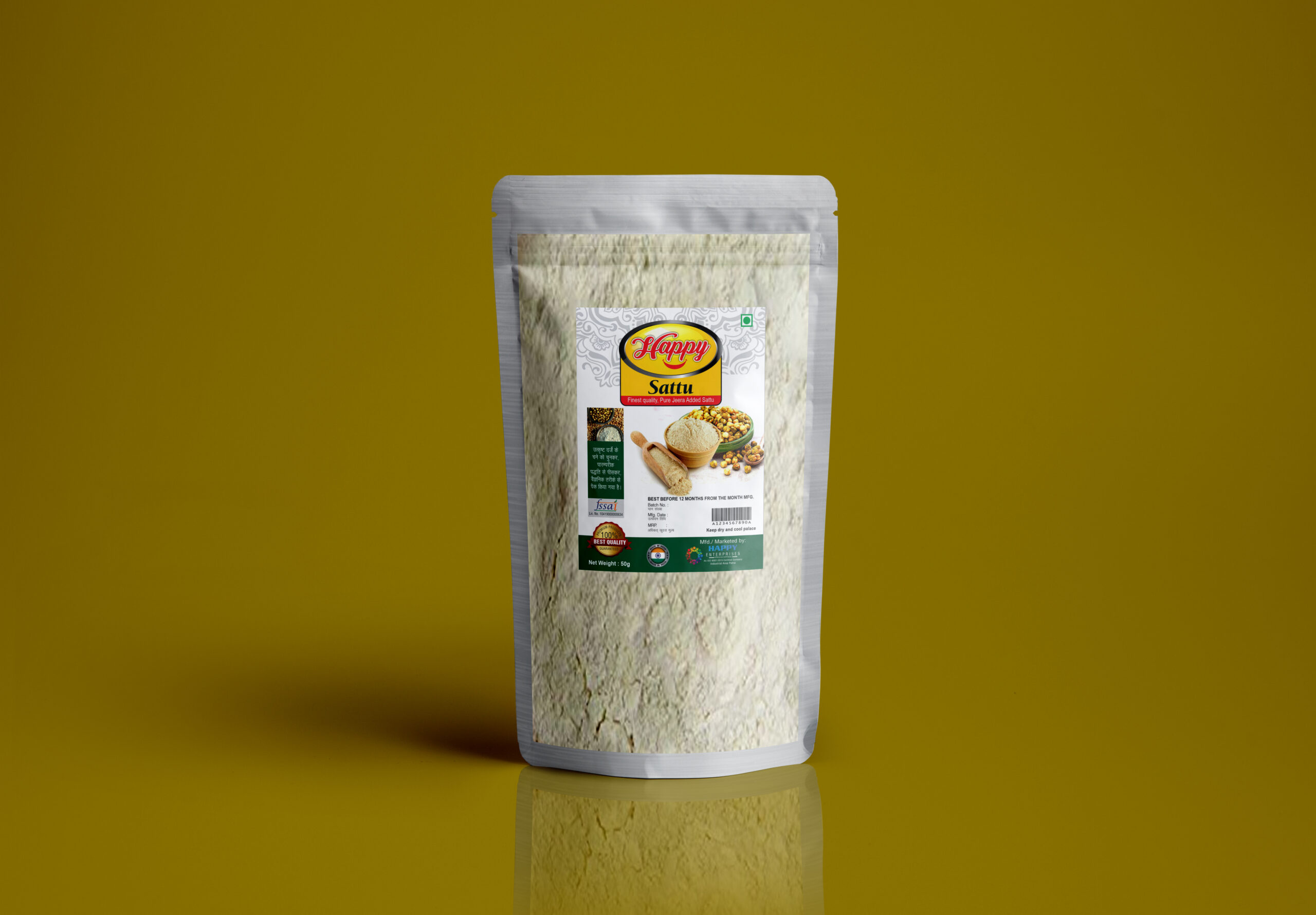 Happy Sattu Powder, Chana Sattu